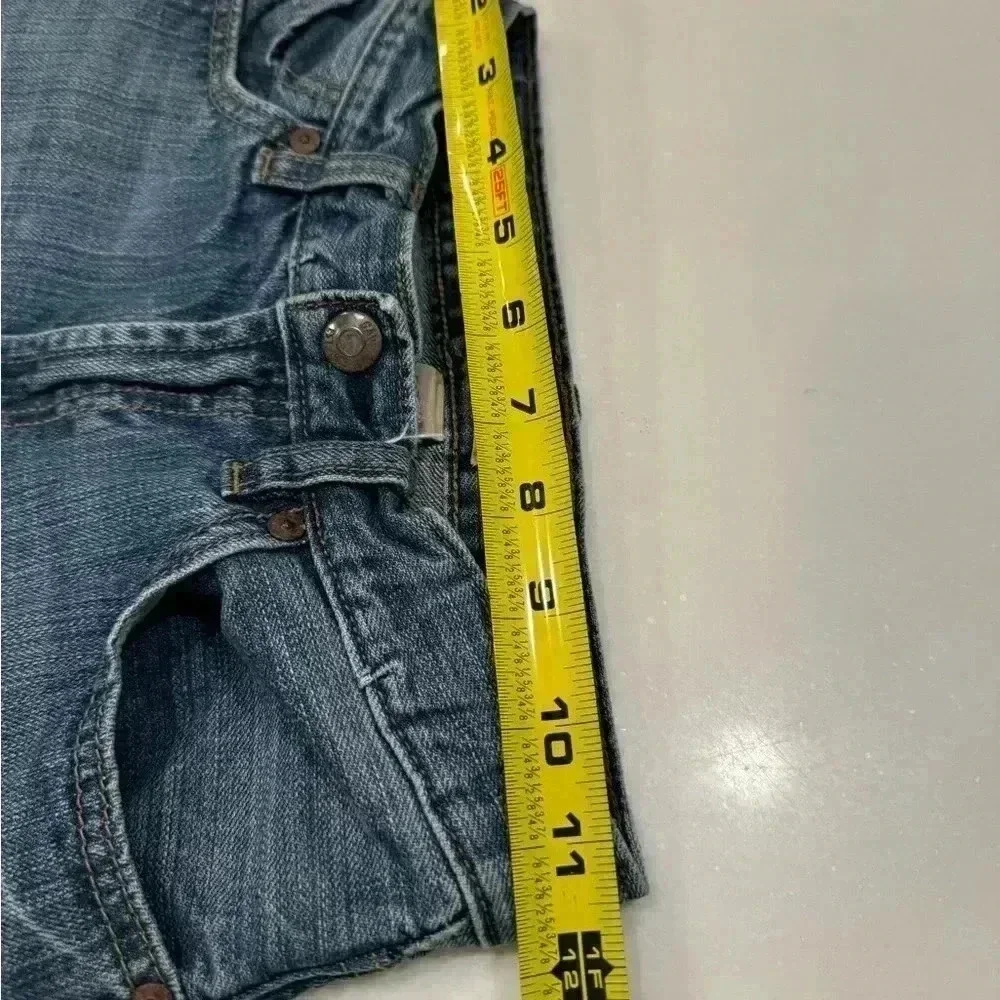Gaps kids boys straight fit jeans sz 7 and long sleeve crew neck pocket tee sz m